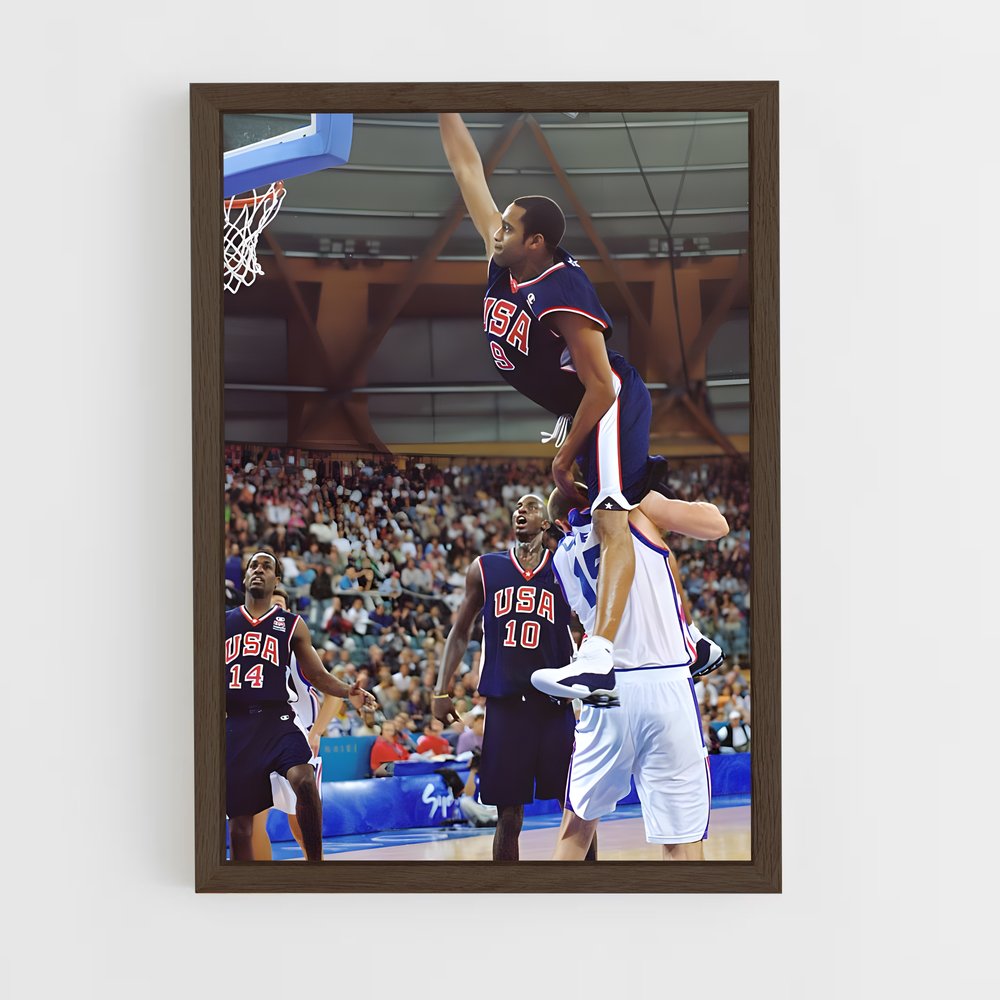 Poster Vince en Vol – affiche Basketball (vue 5)